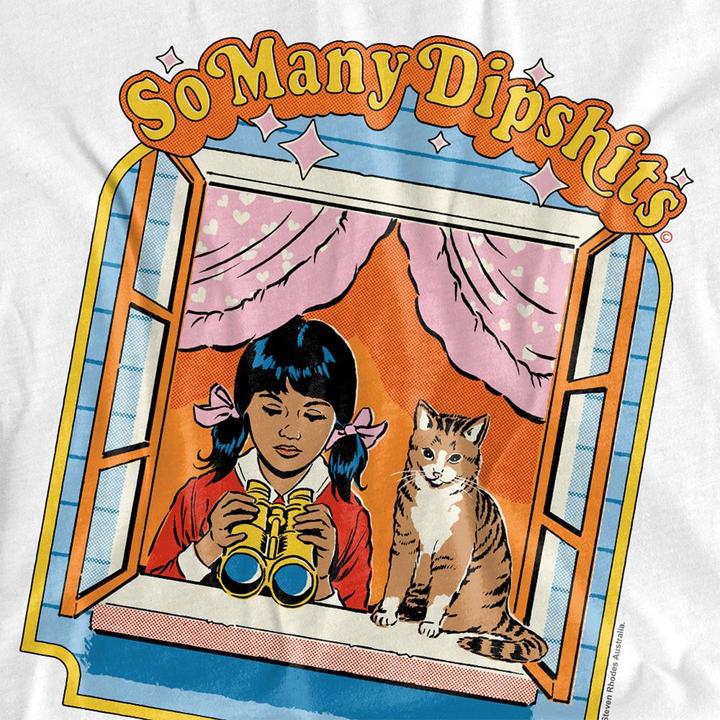 Produktbild Steven Rhodes So Many Dipshits TShirt (L)