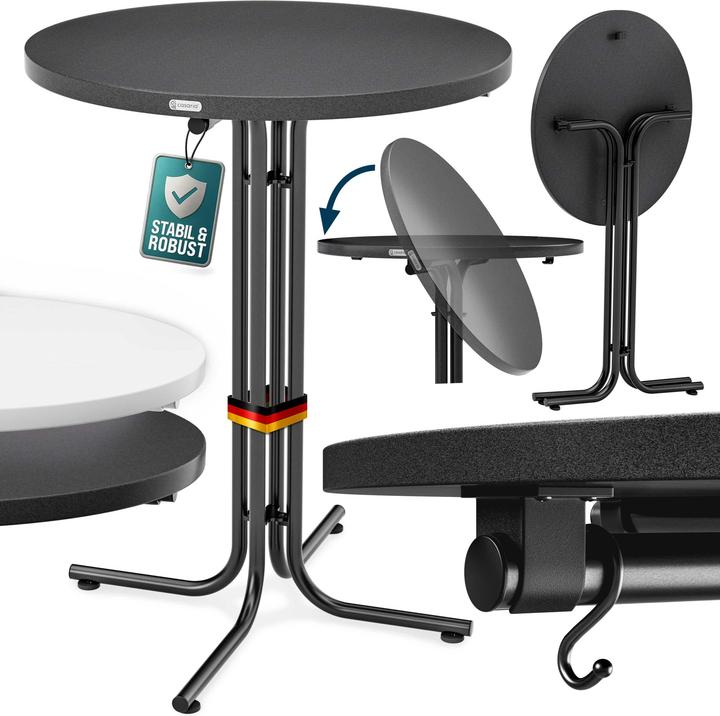 Actual product image Casaria Bar table (Ø 70 x 110 cm)