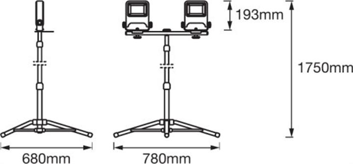 Produktbild Ledvance Worklight Tripod (5400 lm)