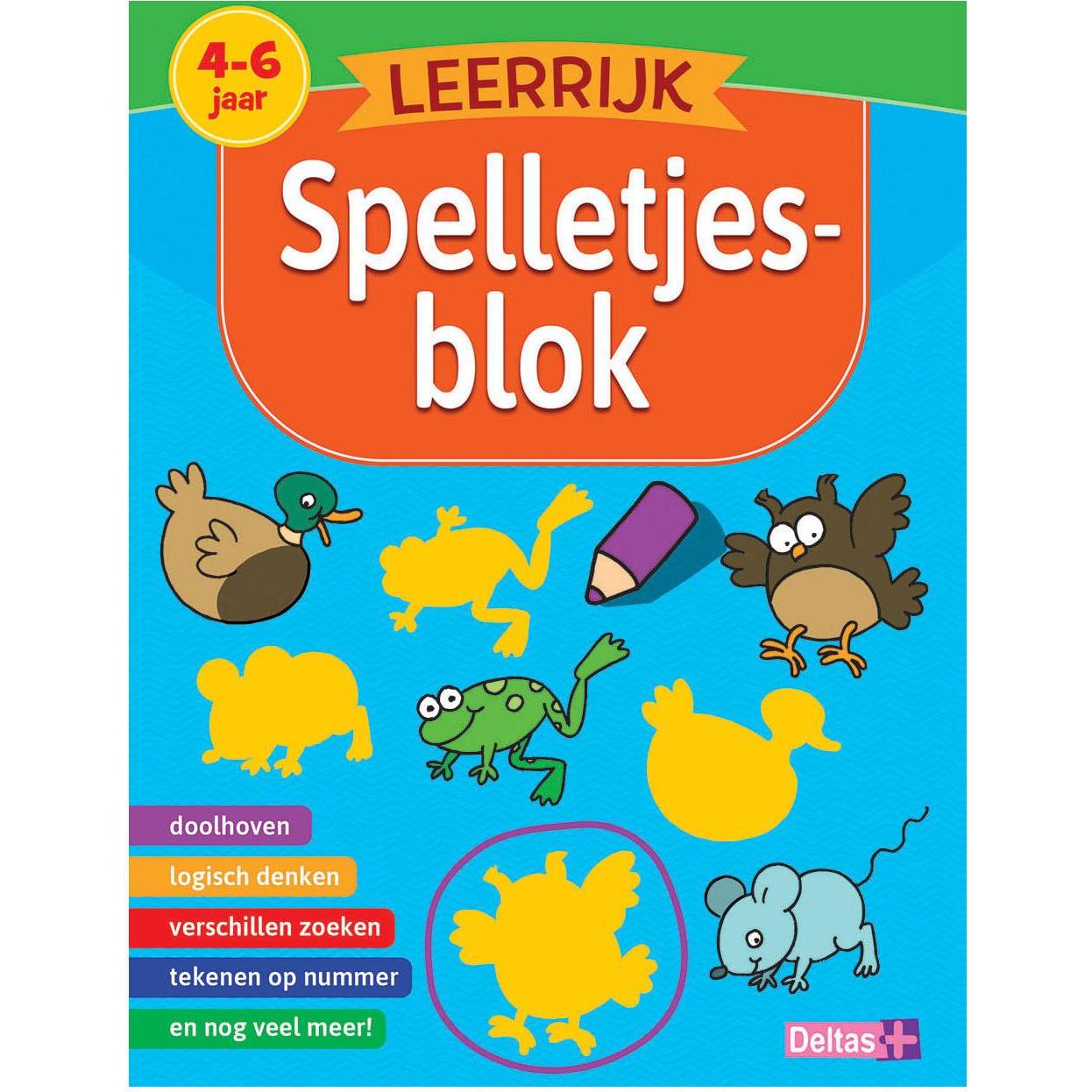 Deltas Lernspielblock (4-6 J.)