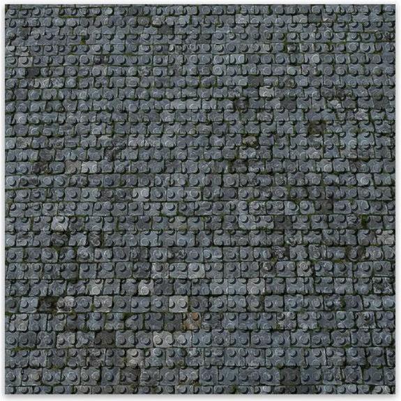Brixies Bauplatte 32x32 Kopfsteinpflaster