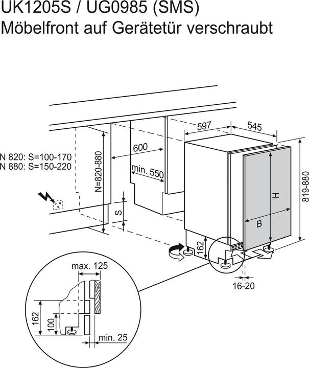 Actual product image Electrolux UK1205SR (110 l)