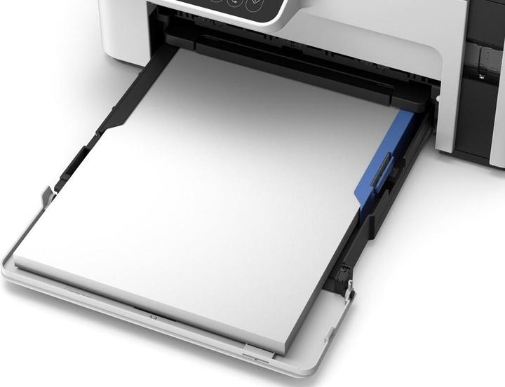 Actual product image Epson Multifunction compact printer EcoTank M2120 Mono, Inkjet, A4, Wi-Fi, White (Ink, Black and white)