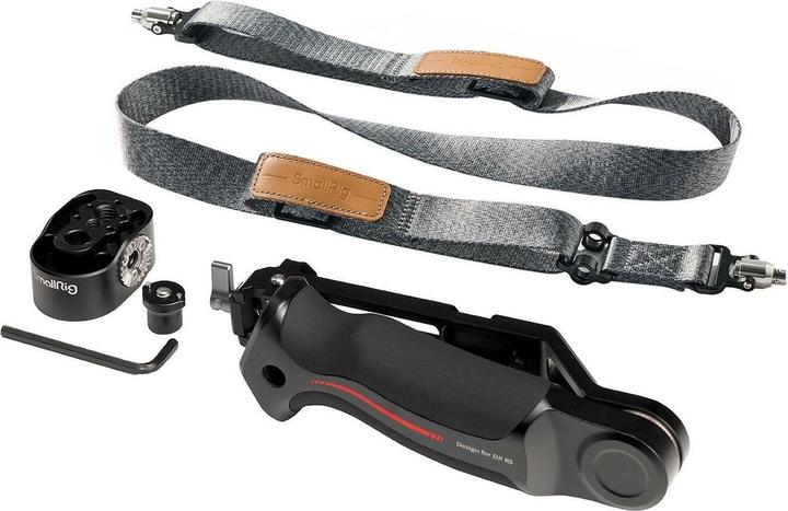 SmallRig 4383C Sling Handle with Weight-Reducing Shoulder Strap Kit for DJI RS 2 3 3Pro 4 4Pro 5