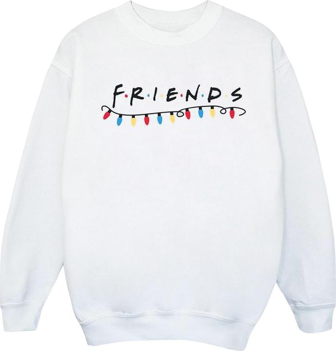Actual product image Friends Girls Christmas Lights Sweatshirt (104)