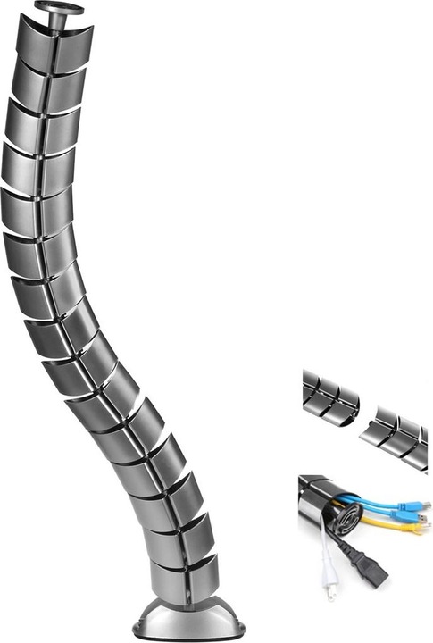 Maclean Kabel-Organizer (Kabelkanal, 75 cm)