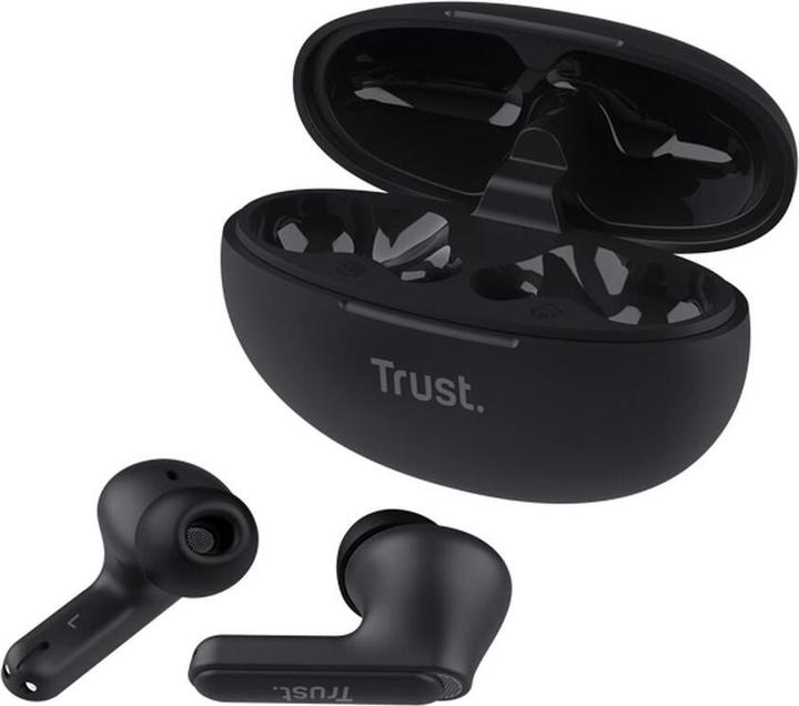 Produktbild Trust Yavi Bt Enc Earbuds Black (ANC, 23 h, Kabellos)