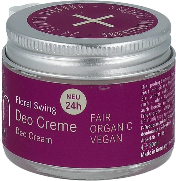 Immagine prodotto i+m Naturkosmetik Crema Deo per l'oscillazione floreale (Crema, 30 ml)