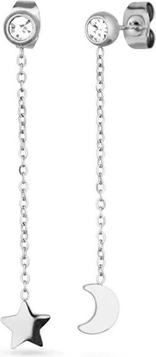 Produktbild Vuch Longymmetric steel earrings Infinity Silver (L)