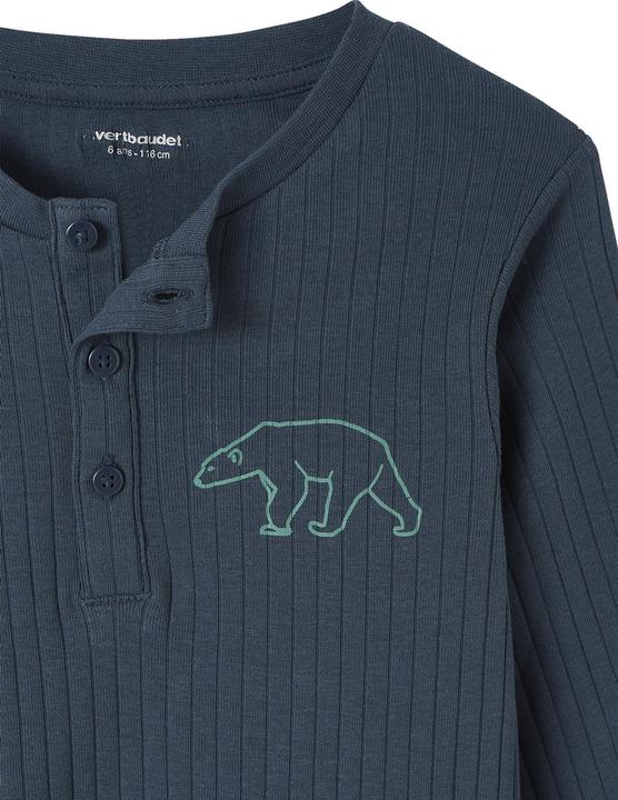Produktbild Vertbaudet 2er-Pack Jungen Schlafanzüge aus Ripp, Eisbären (98)