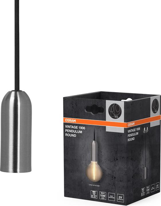 Produktbild Osram Vintage 1906 PenduLum Round Chrome (E27)