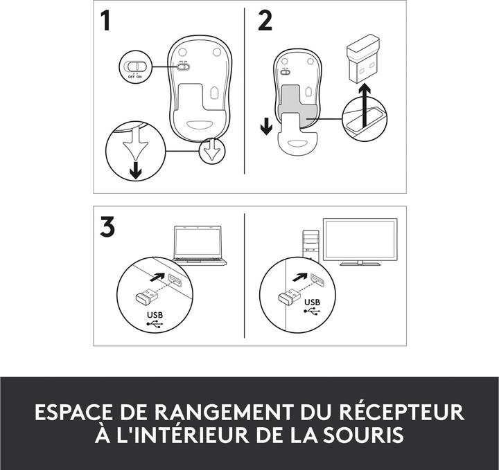 Actual product image Logitech M185 (Wireless)