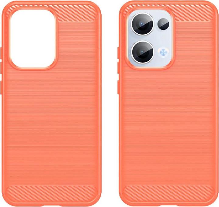 Actual product image Cover-Discount OPPO Reno13 - Metall Carbon Look Hülle (Oppo Reno 5G)