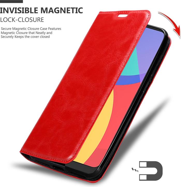 Productafbeelding Cadorabo Boek Invis. Magnetisch deksel (Alcatel 1S (2021))
