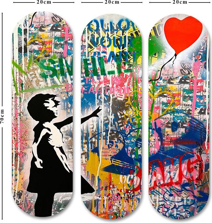 Actual product image Wallxpert Quiver (20 x 70 cm)