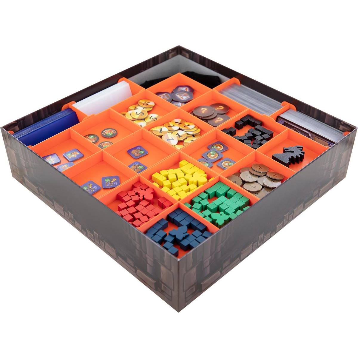 Feldherr ORG047 - Organizzatore per Klong! Un'avventura di deck-building - scatola di gioco base (Materiale sintetico)