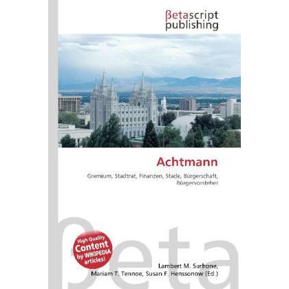 Achtmann, Fachbücher von Lambert M. Surhone, Miriam T. Timpledon, Susan F. Marseken