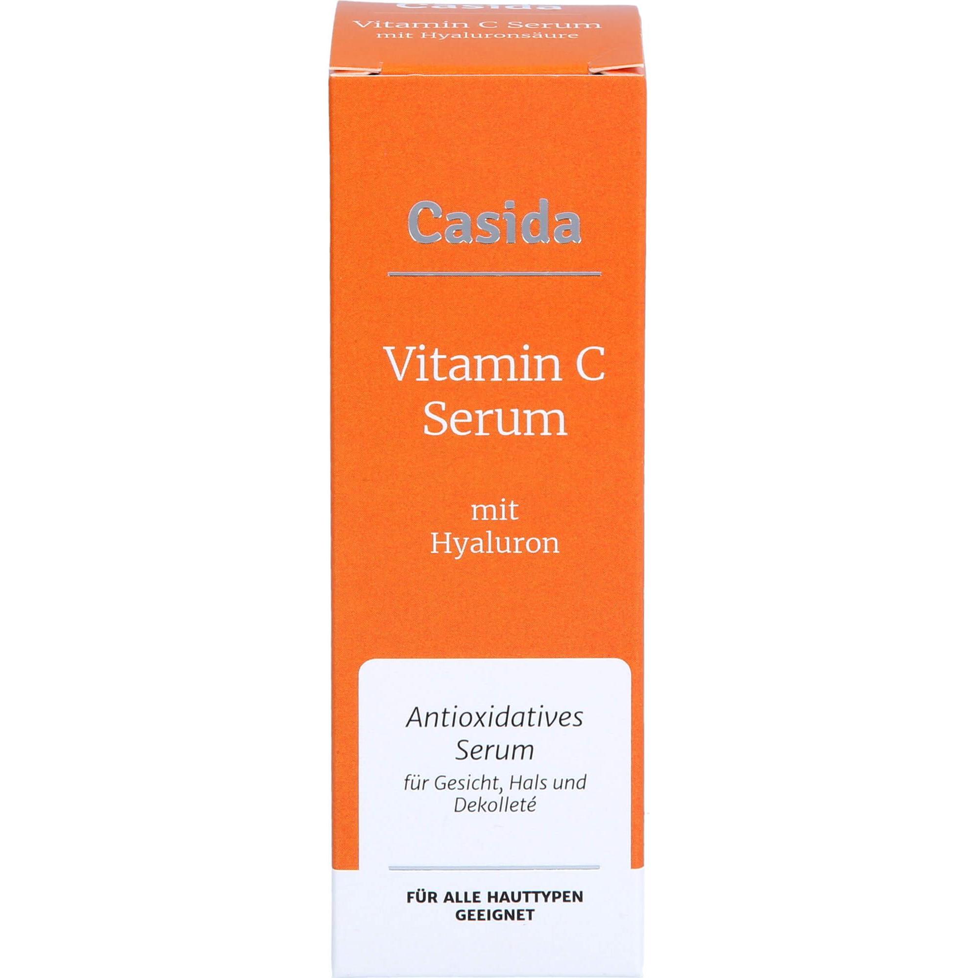 Thumbnail - Casida, Gesichtsserum, Vitamin C Serum + Hyaluron, 30 ml FLU (30 ml)