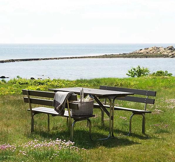 Image du produit kaiserkraft Ensemble table et bancs (150 x 71 x 78 cm)