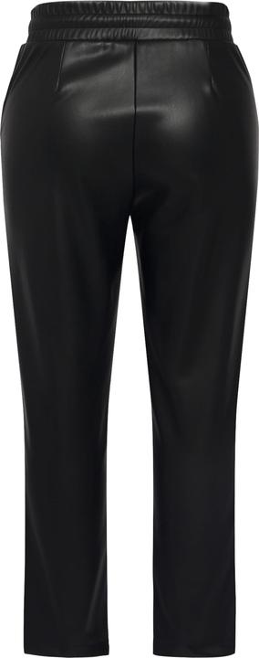 Produktbild Ulla Popken 7/8-Hose, Lederoptik, Biesen, Elastikbund (48)