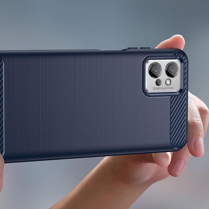 Produktbild Hurtel Carbon Case case for Realme C31 flexible silicone carbon cover black (Realme C31)