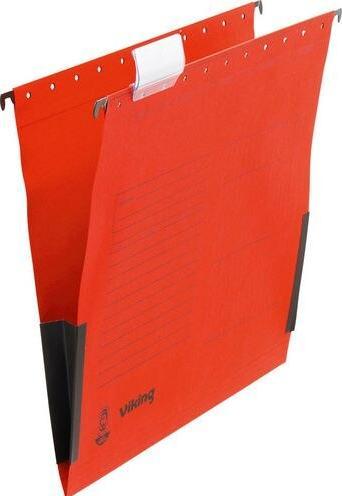 Actual product image Niceday Hanging pocket A4 red 5 pieces (A4, 5x)