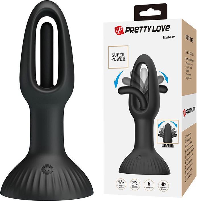 Actual product image Pretty Love Hubert Analplug mit 7 Vibrationsmodi