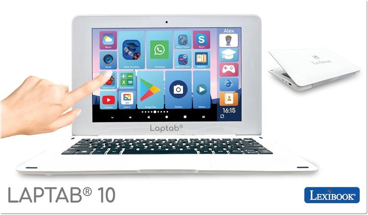 Productafbeelding Lexibook Laptab Android netbook 10" (Duits)