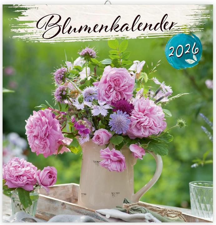 Produktbild BroschürenkalenderBlumenkalender2026 (30 x 30 cm)