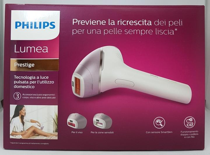 Philips Lumea Prestige IPL Hair Removal Device with SmartSkin Sensor