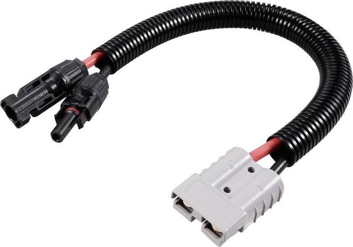 Tru Components Starkstrom Steckverbinder zu Solar Stecker Typ A TC-12195716 Schwarz, Rot TRU C (Fiche solaire)