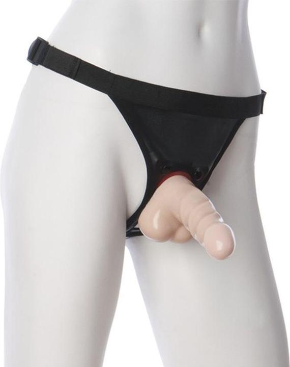 Produktbild Doc Johnson Vac-U-Lock™ - 5.5 Inches Raging Hard-On Cock - Vanilla