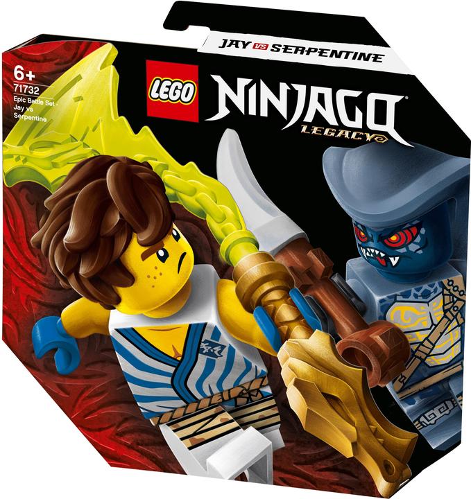 Produktbild LEGO Kampfset: Jay vs. Serpentine (71732, LEGO Ninjago)