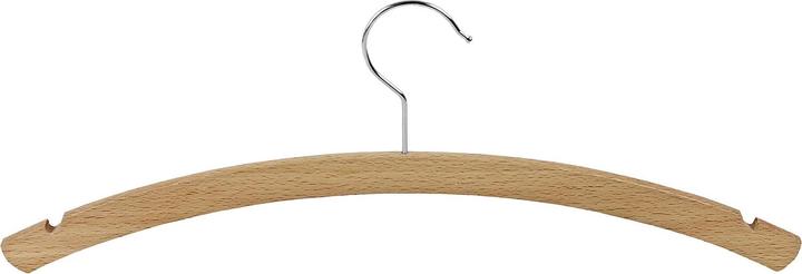 Produktbild Bürstenmann Kleiderbügel FSC m.Kerbe 3er (3 x)