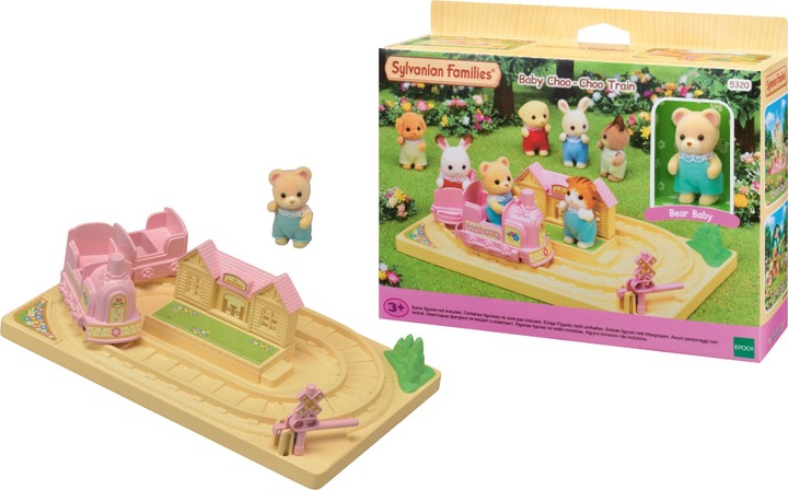 Image du produit Sylvanian Families Bébé train de l'aventure