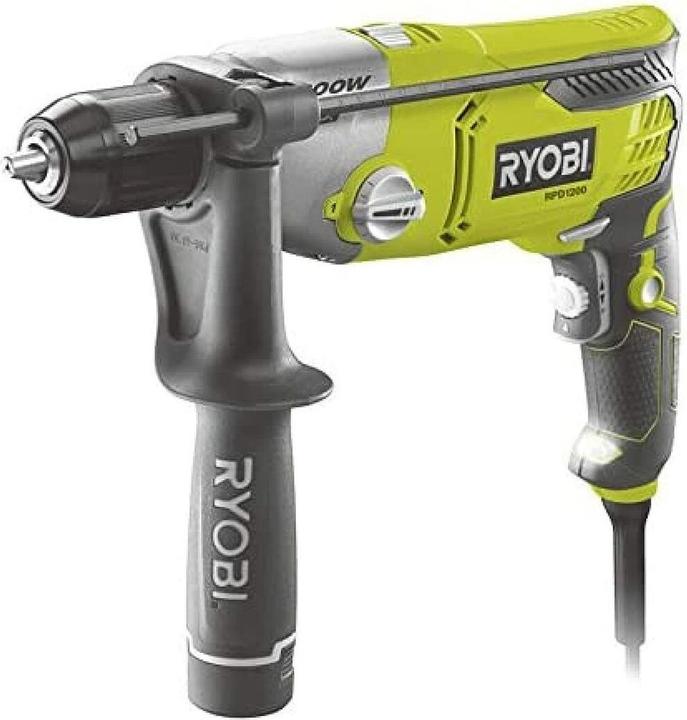 Image du produit Ryobi Perceuse à percussion 1200W, ogranicznik głębokości + case RPD1200-K (Perceuse à percussion)