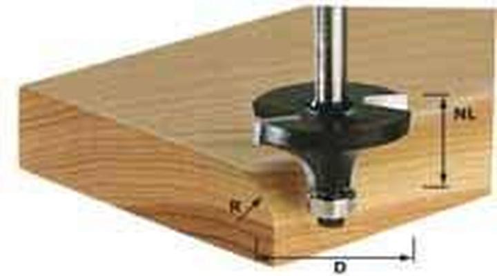 Actual product image Festool Rounding cutter TC S8 D16.7/R2 KL