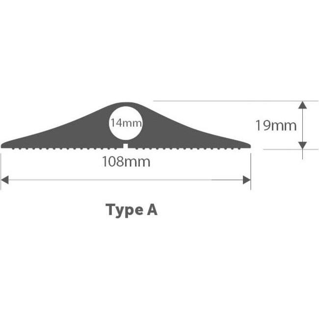 Thumbnail - Vulcascot, Kabelschutz + Kabelführung, Kabelschutz Typ A 4.5m (Kabelbrücke, 4500 mm)