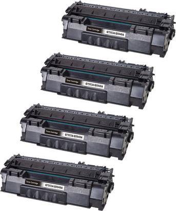 Actual product image Hermex Compatible HP LaserJet Professional P2015dn toner 4 pieces black (FC)