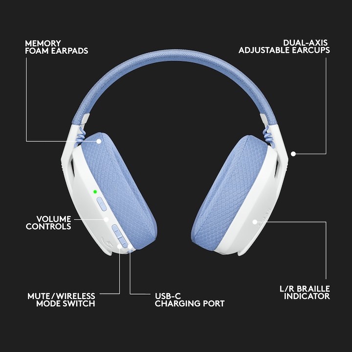 Actual product image Logitech G G435 Lightspeed (Wireless)