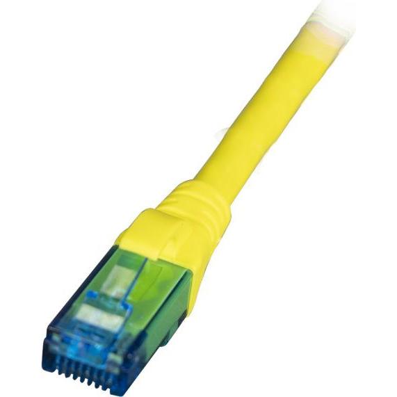 EFB Elektronik RJ45 Patchkabel U/UTP, Cat.6A, LSZH, Premium, 500MHz, 1m, gelb Das ungeschirmte Cat.6A RJ45 Premium (U/UT...