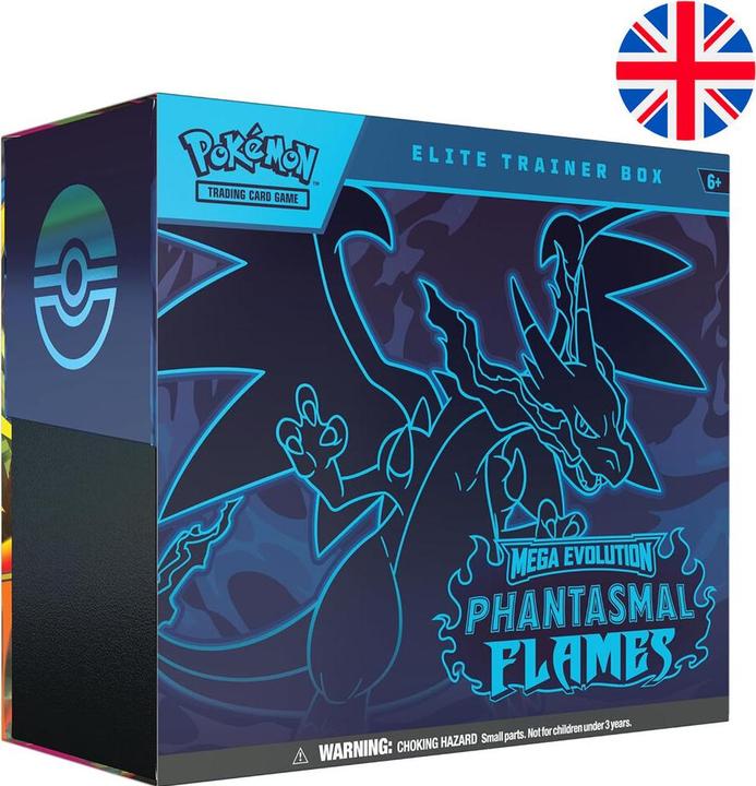 Produktbild Pokémon P-EN ME02 'Phantasmal Flames' Elite Trainer Box (Englisch, Box Set & Collection)