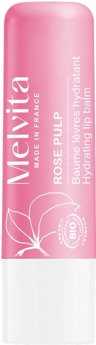Immagine prodotto Melvita ROSE PULP Feuchtigkeitsspendender Lippenbalsam (Balsamo per le labbra)
