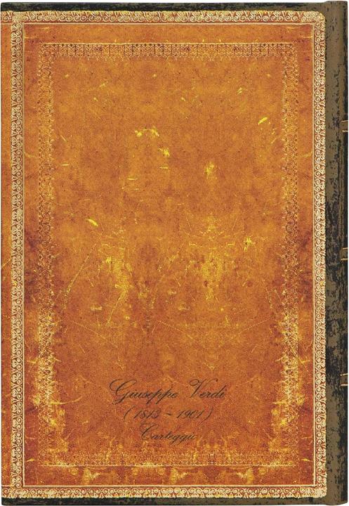 Actual product image Paperblanks fasc. Manuscripts notebook (A6, Checked, Hardcover)