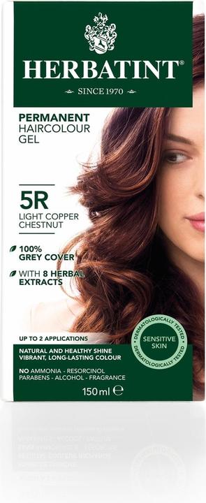 Produktbild Herbatint Haarfärbegel 5R Helles Kupfer-Kastanienbraun (5R Helles Kupfer-Kastanienbraun)