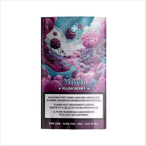 Image du produit High Level Genetics Plutonium "Plush Berry" CBD MISCH (25 g, Intérieur)