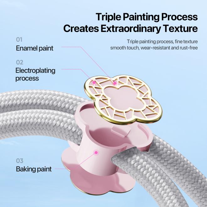 Produktbild Dux Ducis Garden Begonia Pattern Series Lanyard