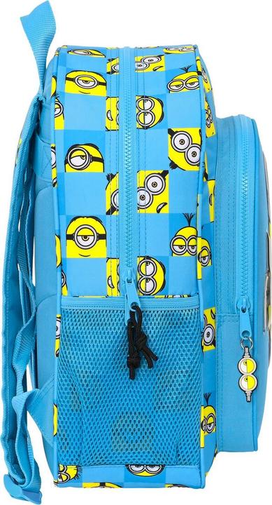 Image du produit Safta Sac à dos scolaire Minions Minionstatic bleu (32 x 38 x 12 cm) (15 l)