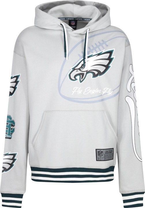 Produktbild Recovered Re:covered Fleece Hoody - PATCHES Philadelphia Eagles - XXL (XXL)
