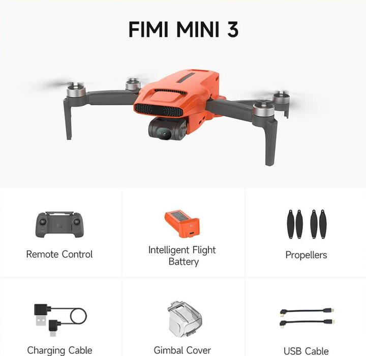 Produktbild Fimi X8 Mini 3 Standard (32 min, 245 g)